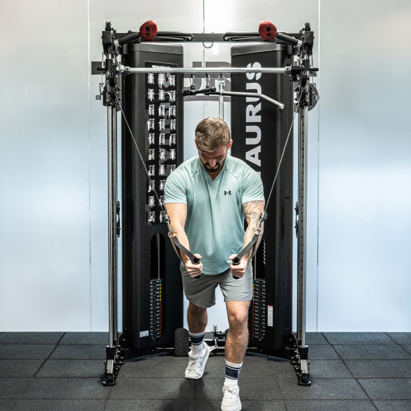 Taurus MS40 Pro opvouwbare Multi Smith en Cable Pull Station